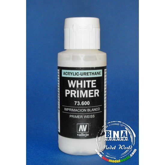 Acrylic Polyurethane - White Primer 60ml