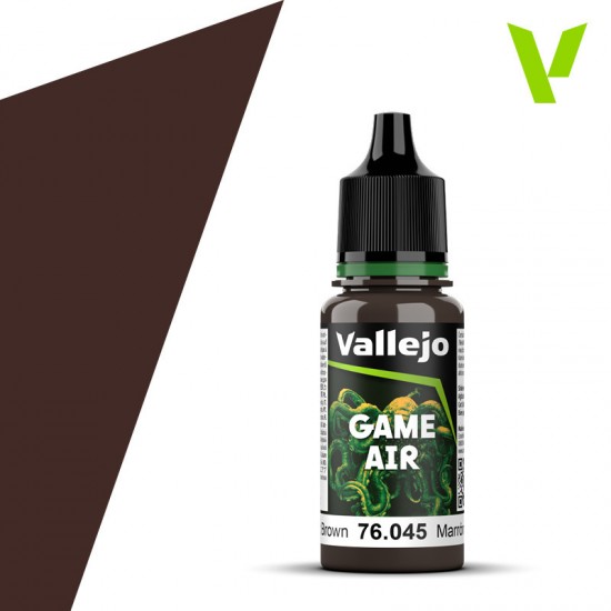 Acrylic Paint for Airbrushing - Game Air #Charred Brown (18ml)