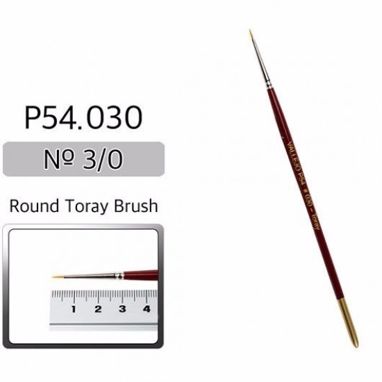 Round Toray Brush No.3/0 Paint Brush