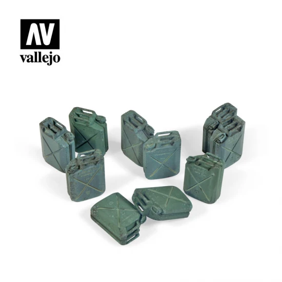 1/35 Allied British and US Jerrycan set (12pcs)