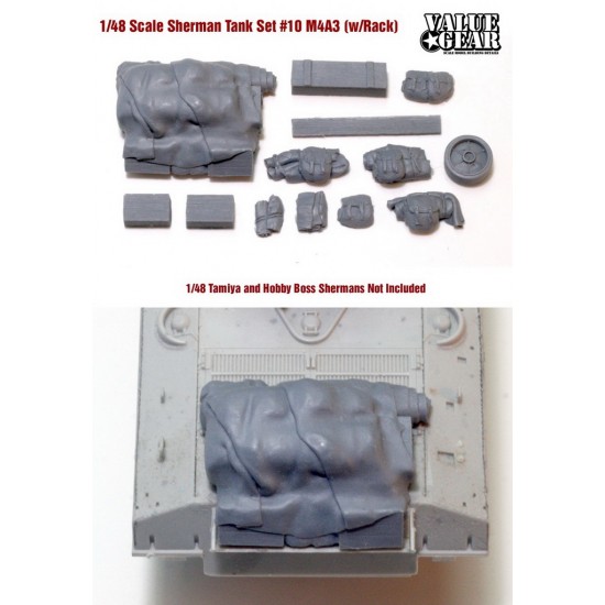 1/48 Allied Sherman Tank Stowage Set #10