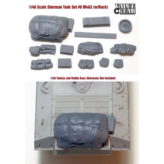 1/48 Allied Sherman Tank Stowage Set #9