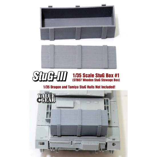 1/35 StuG Wooden Stowage Box #1