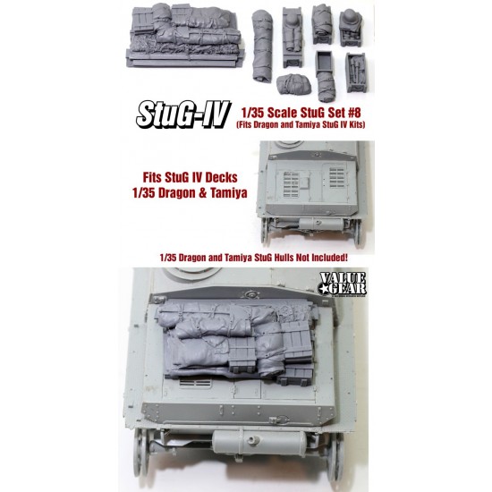 1/35 StuG IV Stowage Set #8 for Dragon/Tamiya kits