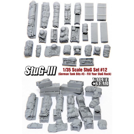 1/35 German StuG III & IV Tank Bits #3 (24pcs)