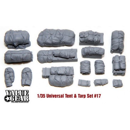 1/35 Universal Tents & Tarps #17 (16pcs)