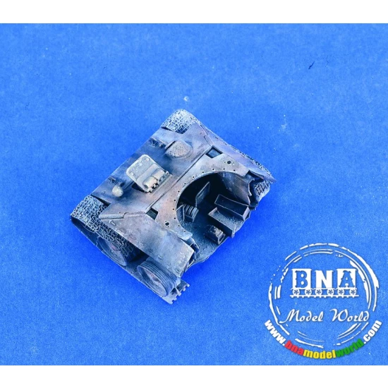 1/48 Blown T34 Front