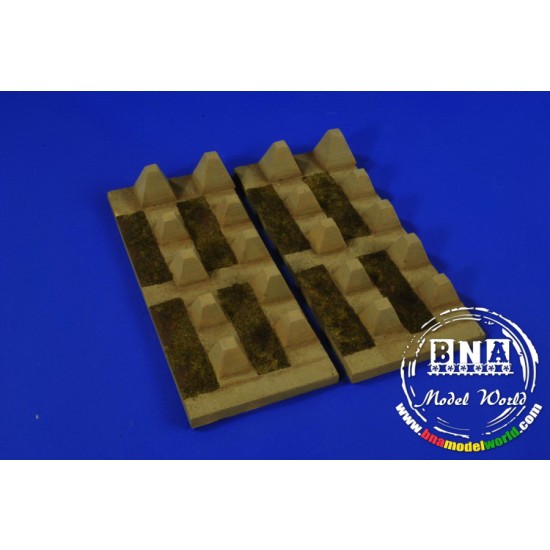 1/35 The Siegfried Line Modular Dragon Teeth Line