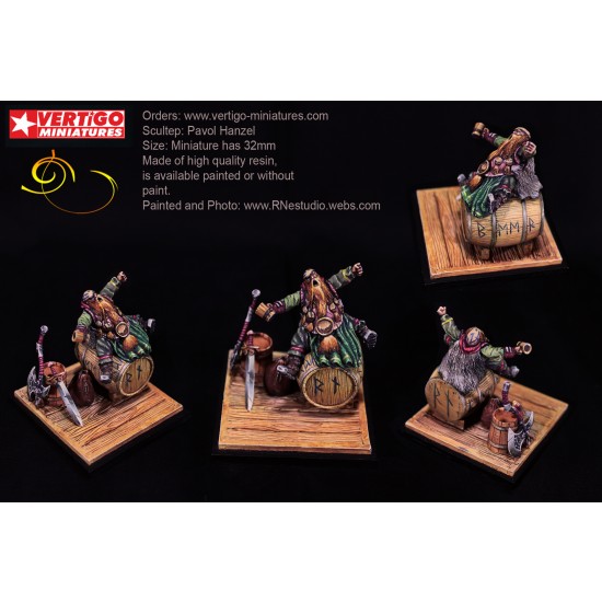 1/48 (32mm) Dwarf (1 Figure w/Base)