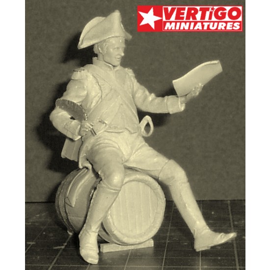 (75mm) Napoleon's Scribe 1805-1812 (1 Figure w/Base)