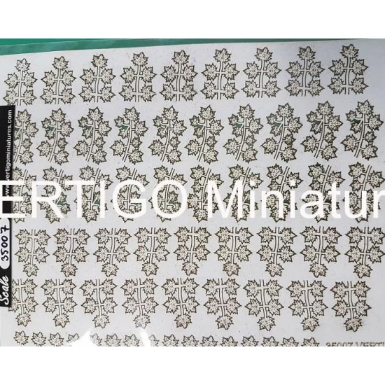 1/32 - 1/35 Maple Twigs (41pcs, size sheet: 153x115mm)