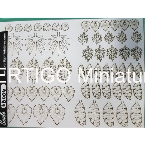 1/48 Jungle Vol. 4 (52pcs, different type and size)