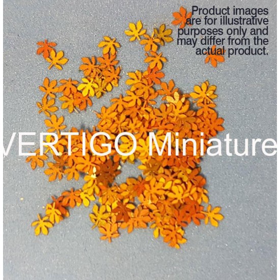 1/72 Chestnut Leaves - Autumn (200pcs)