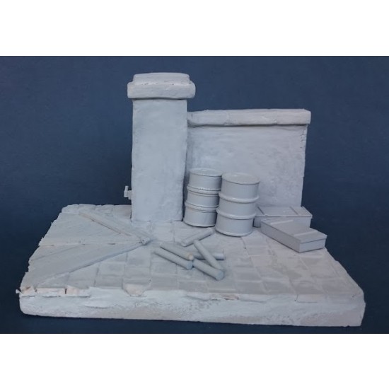 1/35 Street Diorama Base (Size: 120mm x 90mm)