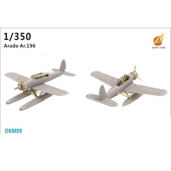 1/350 German Arado Ar 196 Shipboard Reconnaissance (2 planes)