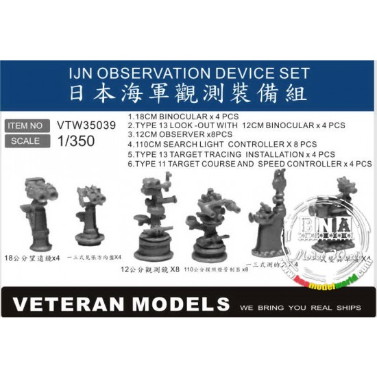 1/350 IJN Observation Device Set