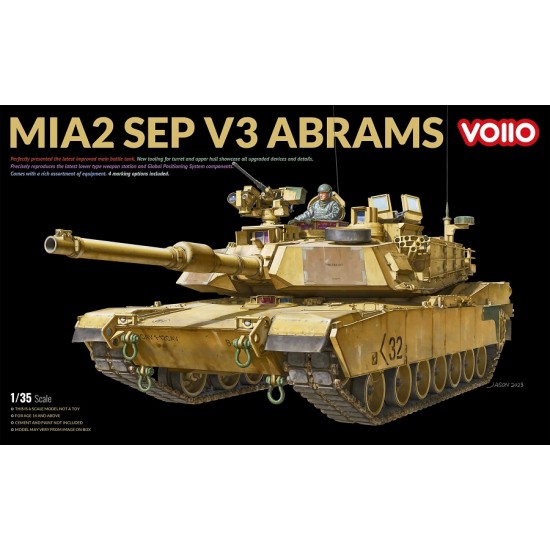 1/35 M1A2 SEP V3 Abrams Main Battle Tank