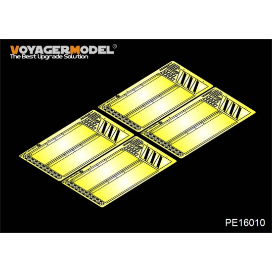 1/16 WWII German Tiger I Side Skirts for Trumpeter kit