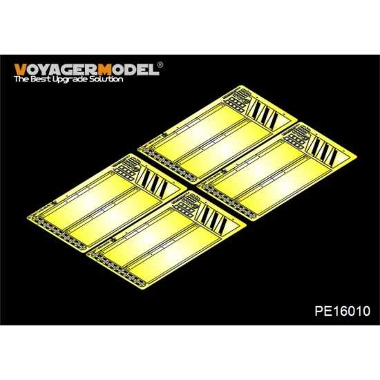 1/16 WWII German Tiger I Side Skirts for Trumpeter kit