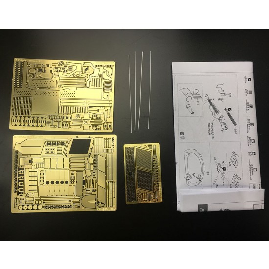 1/16 WWII PzKpfw.38(t) E/F Basic Upgrade Detail Set for Panda Hobby kit #16001