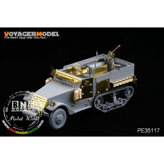 1/35 WWII M2 Half-track Detail-up Set for Dragon kit #6329