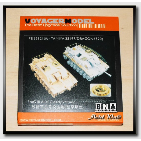 Upgrade Set for 1/35 German StuG III Ausf.G (Early) for Tamiya/Dragon kits