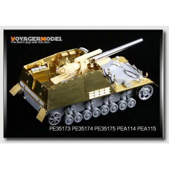 1/35 WWII German Nashorn/Hornisse/Hummel Fenders & Floor for Dragon kits