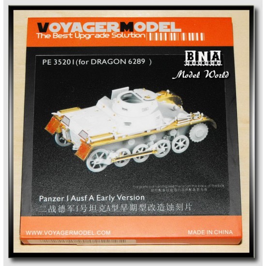 Upgrade Set for 1/35 German Panzer I Ausf.A [Early] for Dragon kit #6289