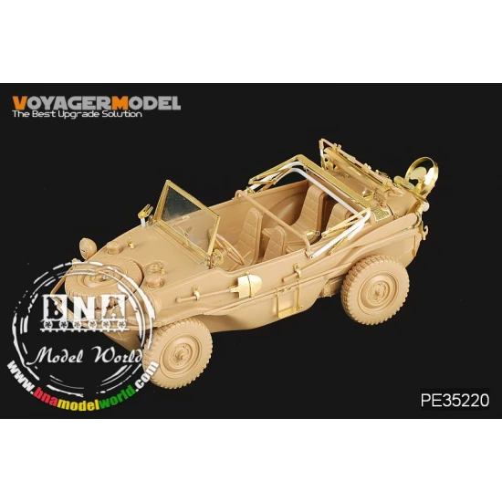 Photoetch for 1/35 WWII German Schwimmwagen Type 166 for Tamiya kit #35224