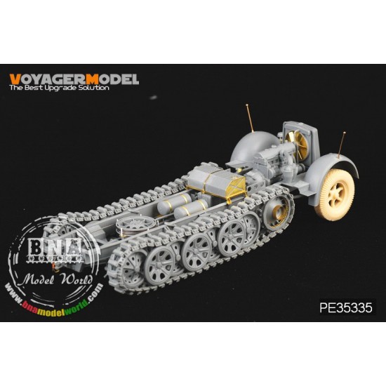 1/35 WWII German SdKfz.7 8t Late Production Detail Set for Dragon kit #6562