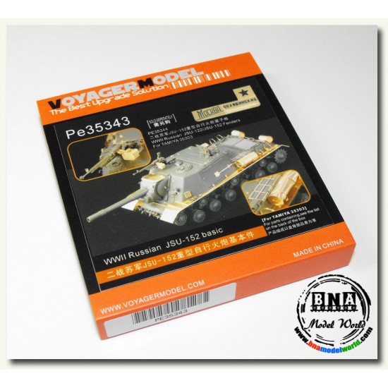 Detail-up Set for 1/35 WWII Russian JSU-152 for Tamiya #35303/Dragon #6803