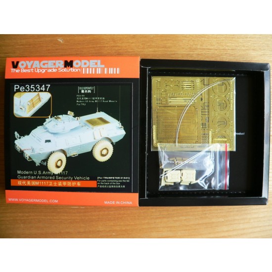1/35 Modern M1117 Guardian Armored Security Vehicle Detail Set for Trumpeter
