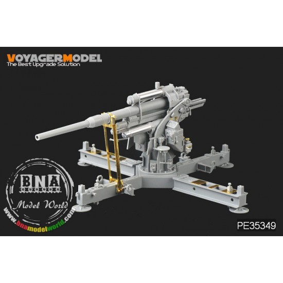 1/35 WWII German 88mm FlaK 37 mit Behelfslafette Detail Set for Dragon kit #6523