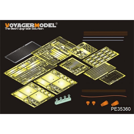1/35 WWII Russian T-34/85 Detail-up Set for AFV Club kit #35144 