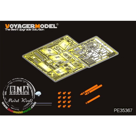 1/35 WWII German 75mm PaK 40/4 auf Steyr RSO Detail Set for Dragon kit #6640