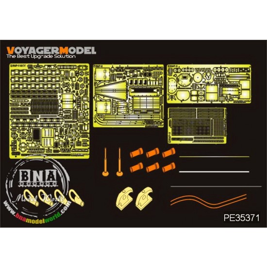 1/35 Modern Russian BMP-3 MICV Early Detail Set for Trumpeter kit #00364