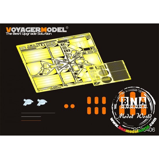 Photoetch for 1/35 WWII German VK1602 Leopard for HobbyBoss #82460