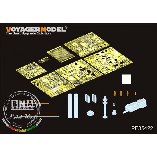 1/35 Modern USMC HUMVEE M1151 Detail Set w/IED for Academy kit #13415