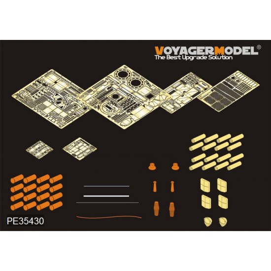 1/35 Modern USMC M1A1 Abrams Basic Detail-up Set for Tamiya #35369
