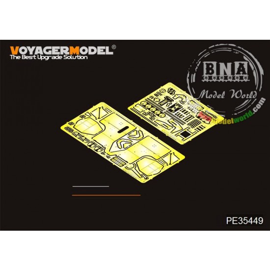 1/35 US 3inch M5 ATG/w M1, 105mm Howitzer M2A1 Carriage Detail set for AFV Club kits