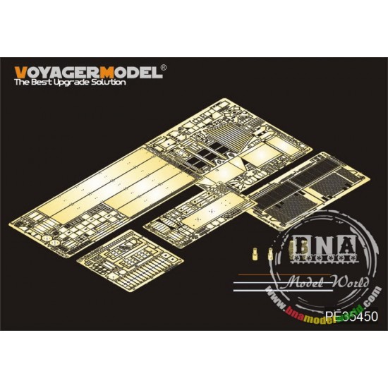 1/35 Modern US Buffalo 6X6 MPCV 2004-2006 Prod. Detail-up Set for Bronco #35100