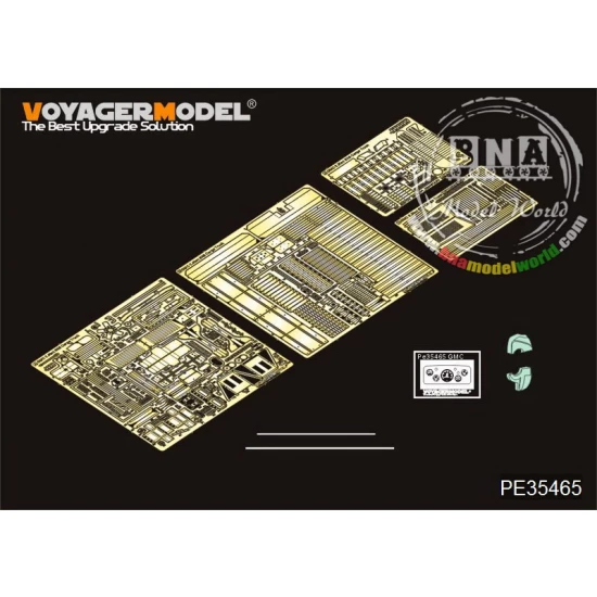 1/35 WWII US GMC 2.5 ton 6X6 Cargo Truck Detail-up Set for Tamiya kit #35218