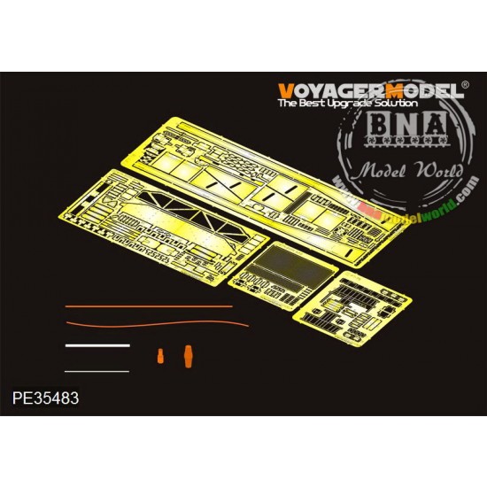 1/35 Modern Russian BTR-50PK APC Detail-up Set for Trumpeter kit #01582
