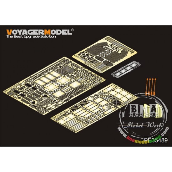 1/35 WWII German SdKfz.231 8 ROD Early Version Upgrade Set for AFV Club #35231