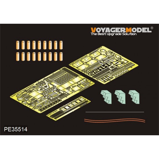 1/35 WWII British A39 Tortoise Heavy Assault Tank Detail-up Set for Meng Model TS-002