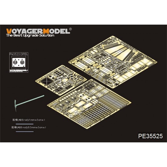 1/35 WWII German Opel Blitz 3t 4x2 Cargo Truck/Cargo Bay Detail Set for Dragon #6716