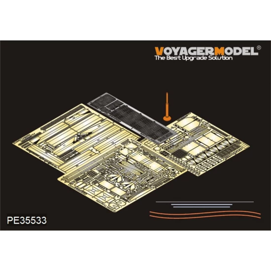 1/35 Modern Russian 2S6M Tunguska AA Artillery Detail Set for Panda Hobby PH35002