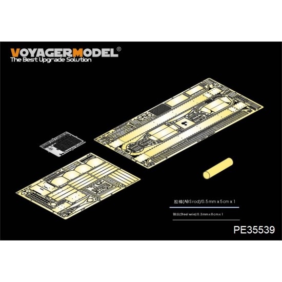 1/35 WWII Soviet T-26 Light Infantry Tank Mod.1931 Basic Detail Set for HobbyBoss #82494
