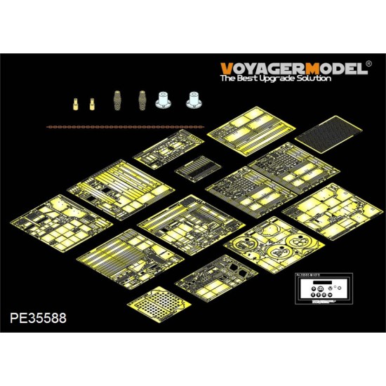 1/35 Modern US M1083 FMTV [Armour Cab] Basic Detail set for Trumpeter kit
