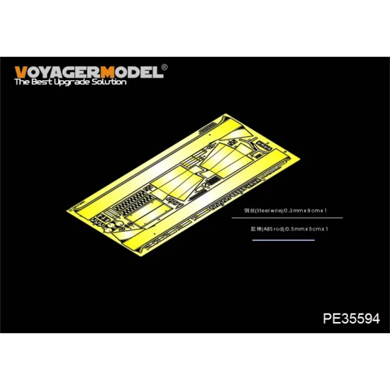 1/35 WWII Hungarian Light Tank Toldi III (B43) Detail Set for HobbyBoss kit #82479